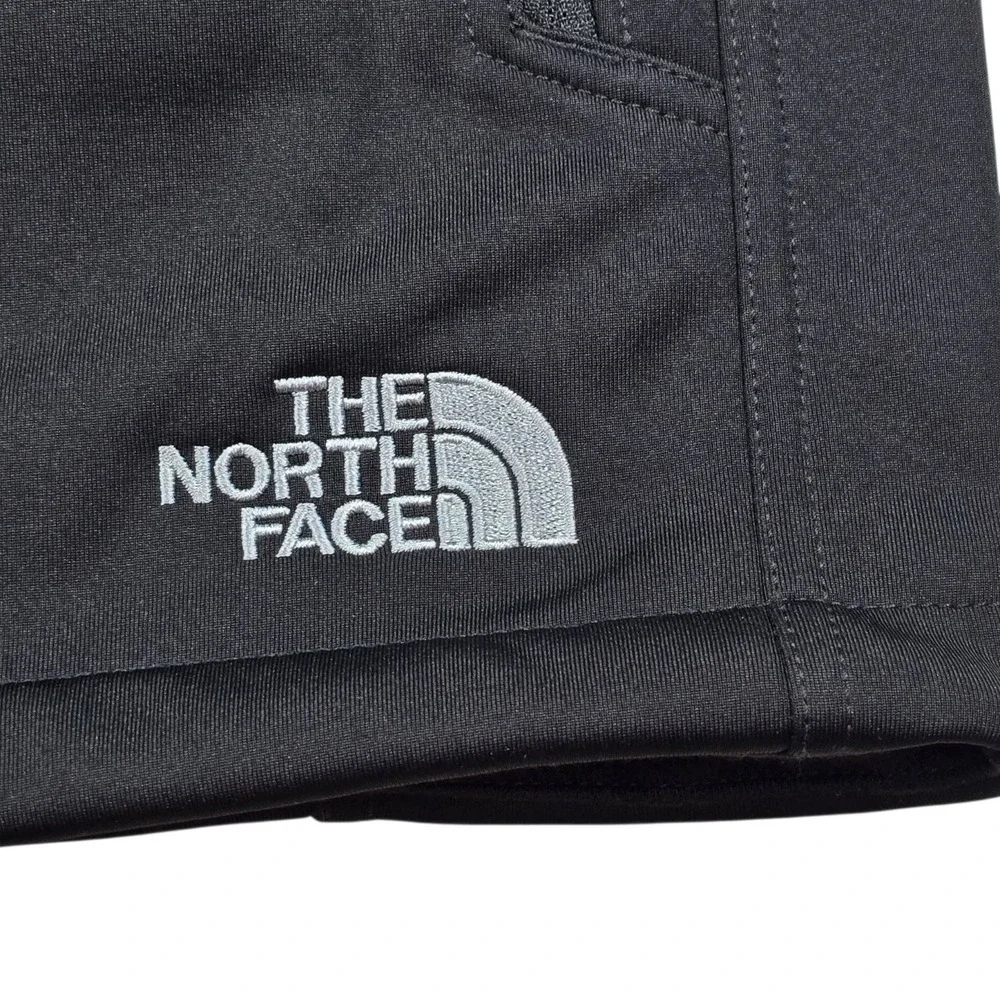 The North Face Windwall Black Soft Shell Performance Vest- Men's Sz L USAA LOGO